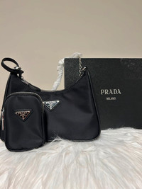 Prada women bag comes with pouch