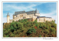 VIANDEN( LUXEMBOURG). CHÂTEAU du 13ème Siècle.