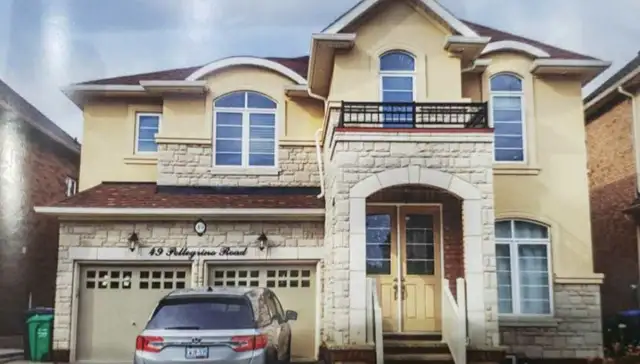 two bedroom walkout basement for rent in Brampton