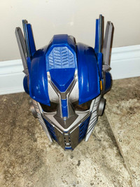 Talking Optimus prime helmet transformers