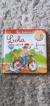 Livre pour enfant : Lola Apprend à faire du vélo