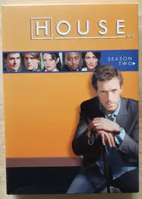 DVD SET: HOUSE - COMPLETE SEASON 2 - 6 DISCS
