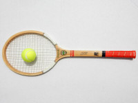 FOR SALE - Vintage Genuine Wooden Tennis Racket