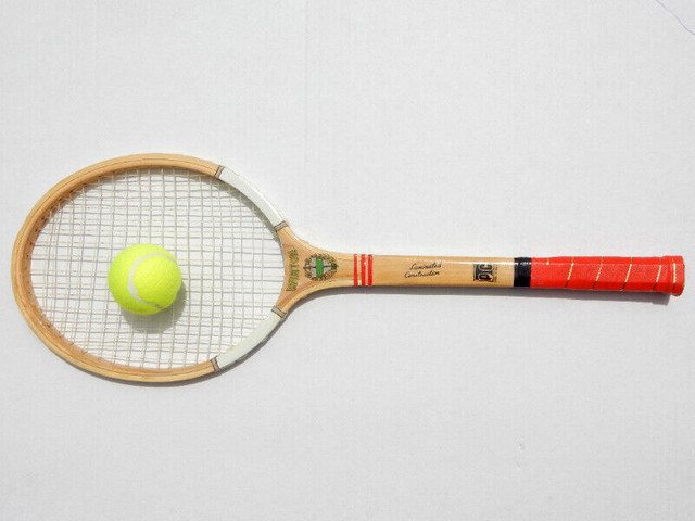 FOR SALE - Vintage Genuine Wooden Tennis Racket in Tennis & Racquet in St. Catharines
