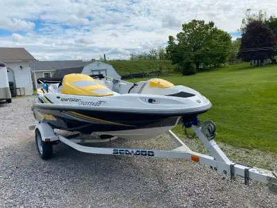 Sea doo sporter 215 supercharged , great boat lots of fun upgraded speakers , trailer bearings and s...