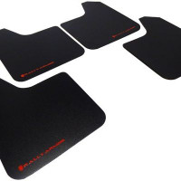New Rally Armor Red Letter Mudflaps set of 4, mud flap, hardware