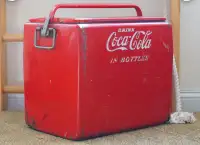 Vintage Coca Cola cooler