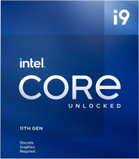 Intel i9 11900KF Processor.  Very fast, Good Value