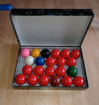Snooker Billiards Balls (New in Box)
