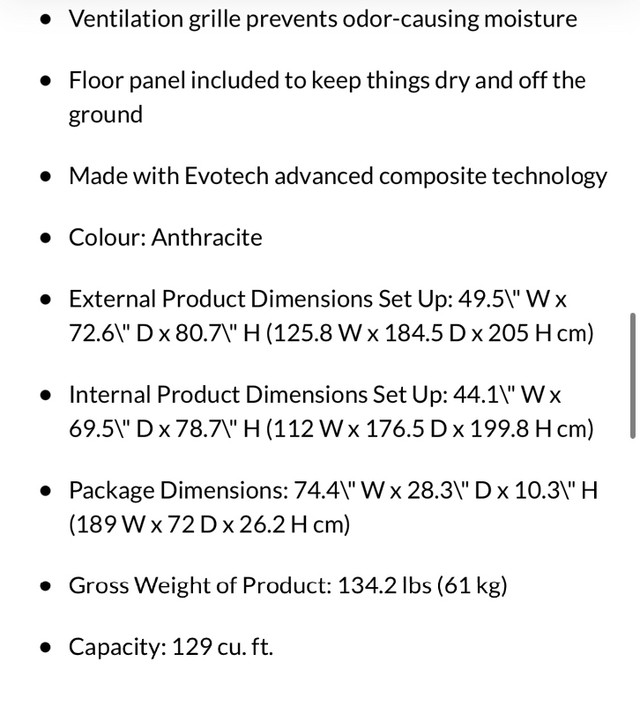 4x6 storage shed in Outdoor Tools & Storage in Kingston - Image 3