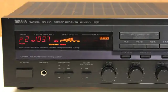 Vintage Yamaha RX 530 Receiver in Stereo Systems & Home Theatre in St. Catharines - Image 5