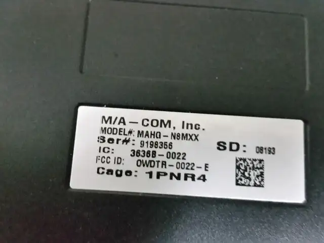 Harris MA/COM M7100 IP Mobile Radio MAHG-N8MXX NEW in box with a in Other in City of Montréal - Image 4