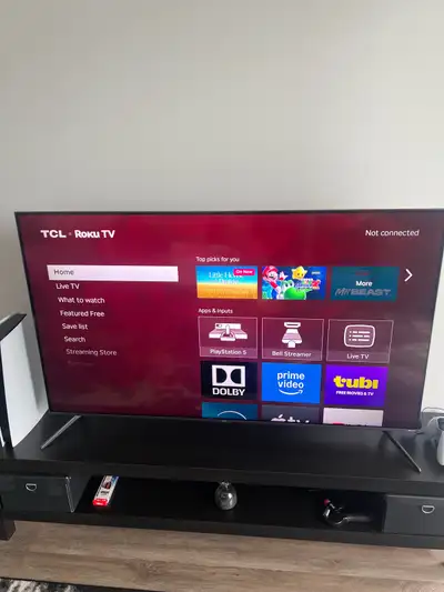 55" TCL 4K HDR Roku Smart TV (55S533-CA), View more