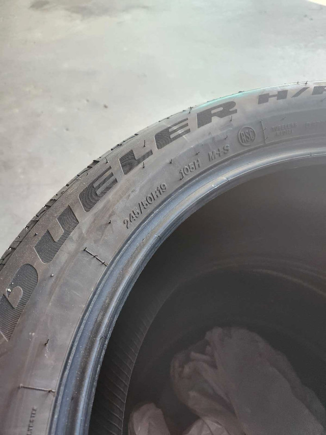 Bridgestone Dueler 245/50/19 Run Flat all seasons  in Tires & Rims in Mississauga / Peel Region - Image 3