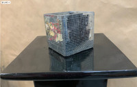 Square mosaic mirror containers 5”x5”