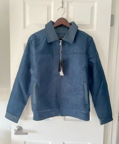 Superlative Fashion Ultra Suede Wind Breaker Jacket!, View more
