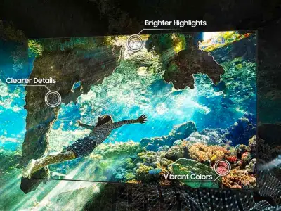 Samsung 55"  Neo QLED Smart TV QN85D, View more