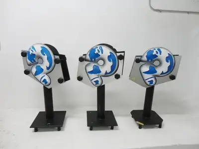 3 Custom Made 36" Tx 20" W Question Marks On A Stand $48/all 3, View more