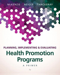 Planning Implementing and Evaluating Health 7E 9780134219929