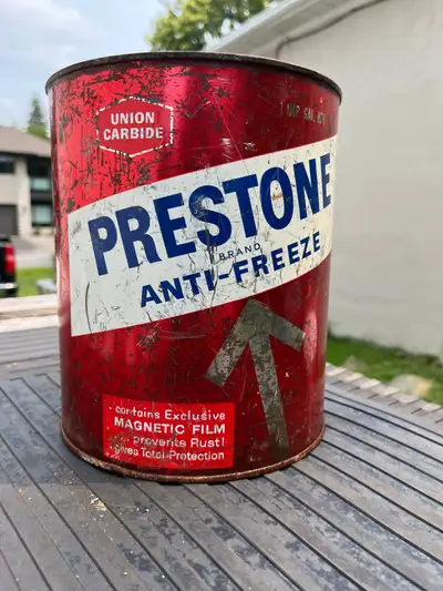 Prestone Antifreeze Can, View more