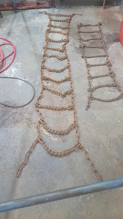 i have studded tire chain for transport , 24.5 single chain just have one