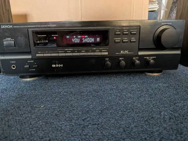 Denon DRA-375RD AM/FM RDS Stereo Receiver in Stereo Systems & Home Theatre in City of Toronto - Image 2
