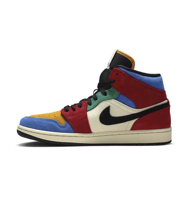 Jordan 1 Mid SE Fearless Blue the Great in Men's Shoes in Oakville / Halton Region - Image 5