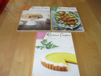 LIVRES DE RECETTES POL MARTIN, ROXANE CUISINE, QU'EST-CE QU'ON..