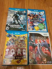 Wii U/ Wii Games for sale