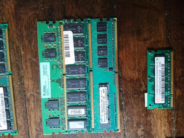 Old RAM (DRAM) – SDRAM, DDR, DDR2 from $5.00 in System Components in Mississauga / Peel Region - Image 11