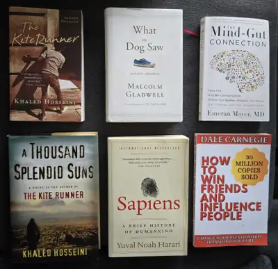 Bestseller Books – Sapiens, Khaled Hosseini, Dan Brown, etc, View more