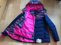 Ladies Firefly XL winter jacket $125 coat, removable hood