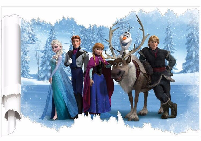 Brand New 3D Frozen Wall Stickers - $25 each in Arts & Collectibles in Ottawa - Image 2