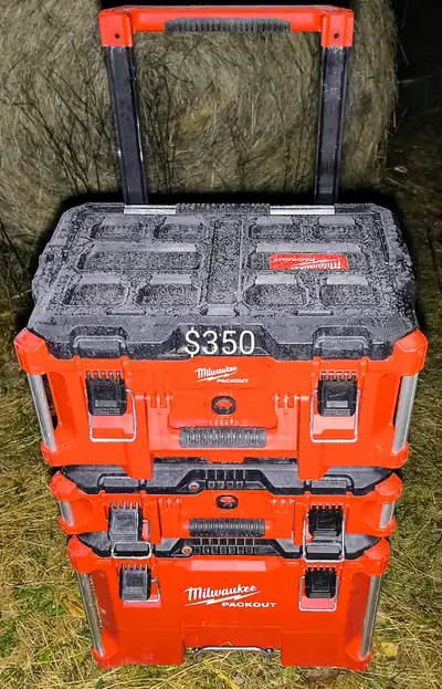 Milwaukee Packout Rolling Tool Box, View more