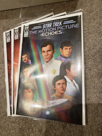 Star Trek Echoes comic series, complete, IDW comics