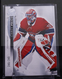 Upper Deck The Cup Base Carey Price /249 Montreal Canadians