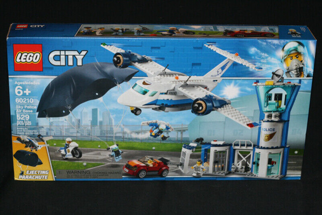 LEGO 60210 CITY SKY POLICE AIR BASE - NEW/SEALED (529 Pces) | Toys & Games  | Red Deer | Kijiji