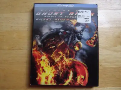 "Ghost Rider: Spirit Of Vengeance" 3D Blu-ray + Blu-ray I have for sale "Ghost Rider: Spirit Of Veng...