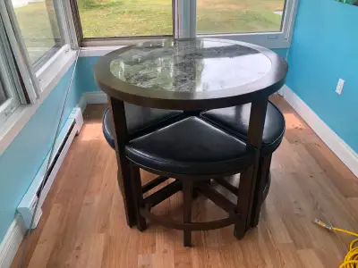 Table and chairs $45, View more