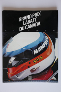 Formula One CANADA Grand Prix Labatt 1983 Official Program