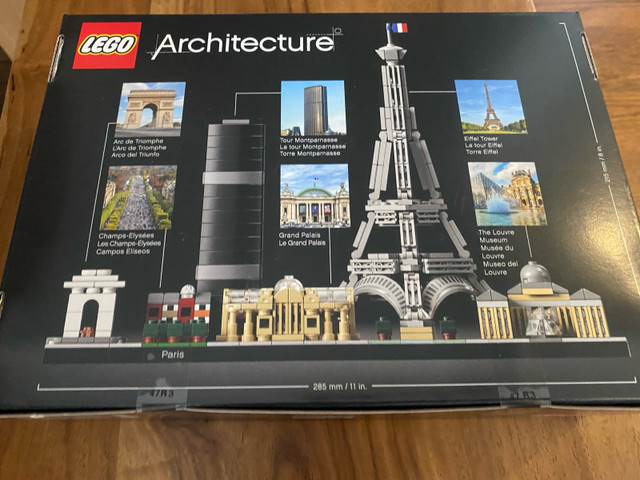 LEGO Architecture - Paris (21044) *NEW MISB* in Toys & Games in Markham / York Region - Image 2