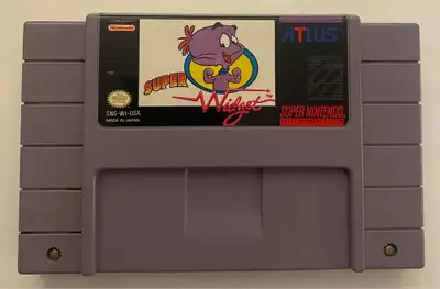 Jeu Super Nintendo (SNES)- Super Widget, View more