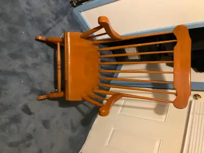 Antique rocking chair, View more