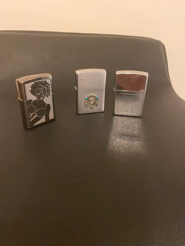 3 vintage Zippo lighters. in Arts & Collectibles in Markham / York Region