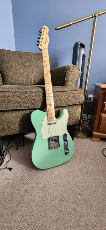 Fender American Special Telecaster  Surf Green in Guitars in Moncton - Image 4