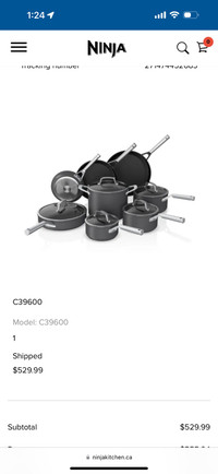 Ninja NeverStick™ Premium 13-Piece Cookware Set