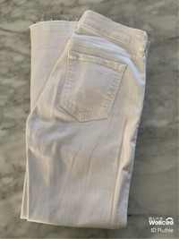 Women’s DEREK LAM 10 Crosby White Denim Jeans Size 26