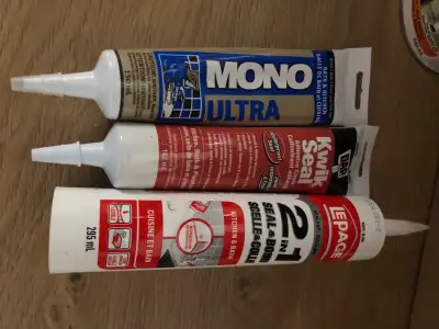 caulk & sealer new set, View more