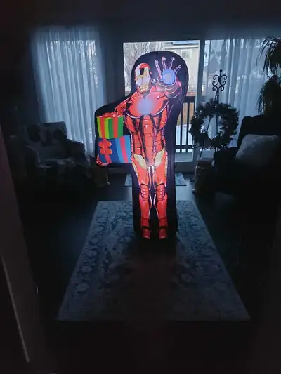 Ironman Christmas inflatable , View more