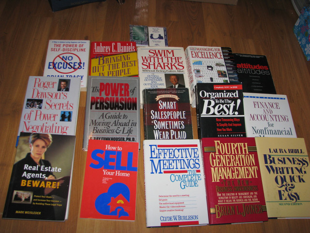 15 Sales and Management Books in Textbooks in London